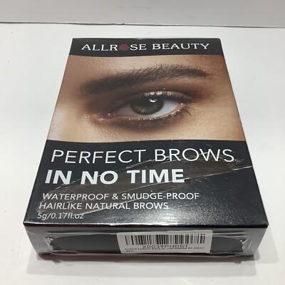 Allrose Beauty Perfect Waterproof Smudge Proof Hairlike Natural Brows Auburn New