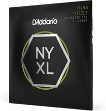 NYXL1156 Electric Guitar Strings Drop Tuning D'Addario 11-56 Extra Heavy Bottom