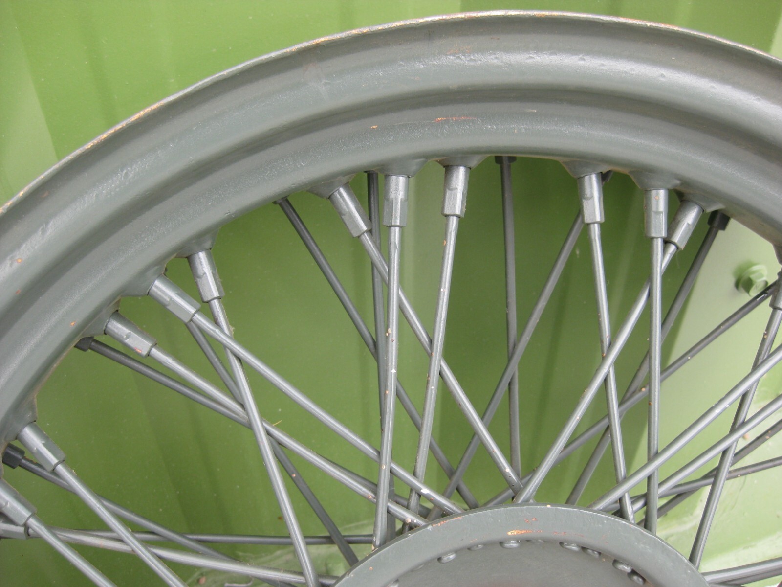 1930's PRE WAR BUGATTI TYPE 57 SC 57SC T57 FIRESTONE 18" SPOKE WHEELS RIMS ORIG!