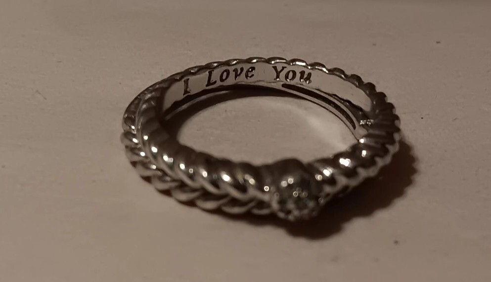 Sterling Silver Diamond 