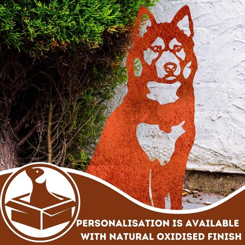 Personalised Dog Garden Memorial for 30 Breeds Stone Grave Marker Plaque Statue - Picture 66 of 128