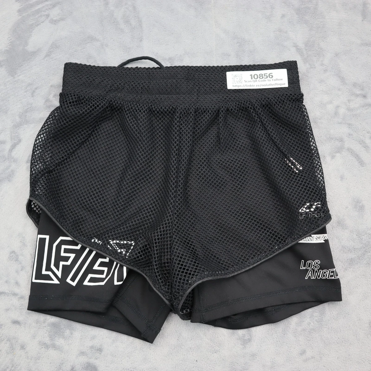 LF The Brand Shorts Mens Small Black Lightweight Athletic Casual