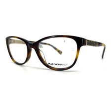 Marchon Eyeglasses Frames QUIN 215 Tortoise brown Square Full Rim 53-17-135