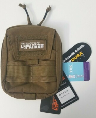 Excellent Elite Spanker #EP129 Molle Admin Tactical Utility Tool Pouch Coyote Br