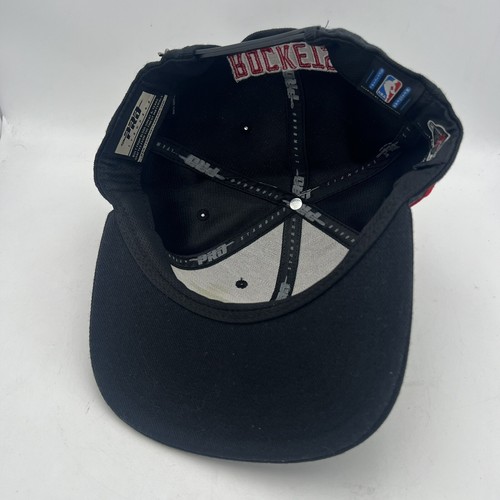 PRO STANDARD HOUSTON ROCKETS BLACK SNAPBACK NBA CAP HAT BRAND - Picture 5 of 7