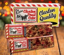 Claxton Fruit Cake 2-1 Lb. DARK - Shipped Direct From Claxton Bakery, Inc.