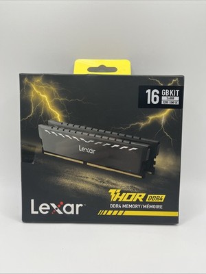 16GB Lexar Thor Dark Grey, CL16 (2x8GB) DDR4-3200MHz Dual Kit