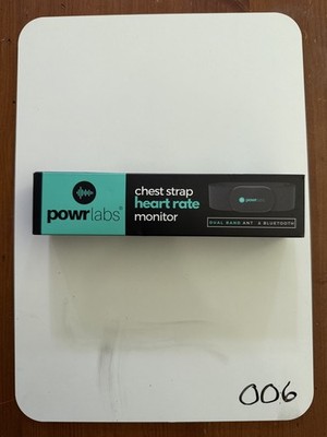 Powr Labs Chest Strap Heart Rate Monitor Dual Band ANT+ & Bluetooth Fitness