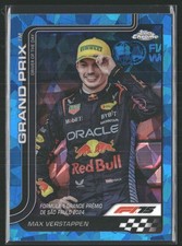 2025 Topps Chrome Sapphire F1 #142 Max Verstappen GP Driver of the Day