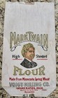 Vintage Mark Twain 5lb Flour Bag - 8 1/4” x 15” Voigt Milling Co Grand Rapids MI — photo 1