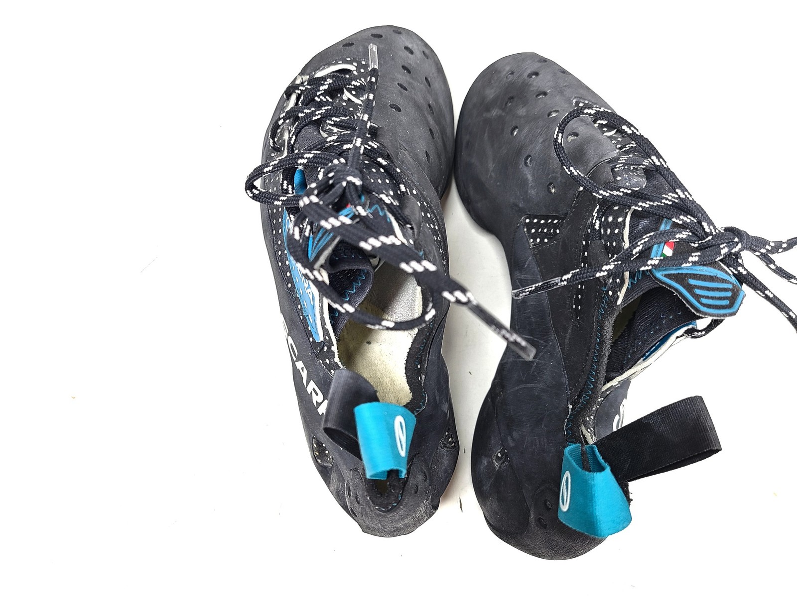 Scarpa Chimera Rock Mountain Climbing Shoes Black Sz M8.5/W9.5