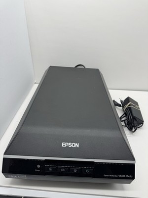 AS IS FOR PARTS/REPAIR Epson Perfection V600 Photo Document Scanner W Power Cord