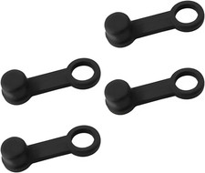 4 Pcs Brake Bleed Nipple Cap 8mm Brake Bleeder Screws Dust Cover Rubber Bleed N