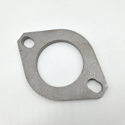 2 Zoll Auspuff Flansch Reparaturrohr 52 mm x 8 mm 2 Schrauben Loch Baustahl