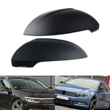1 Paar Grundiert Außenspiegelkappen Abdeckungen Für VW Passat Variant B8 3G5,CB5