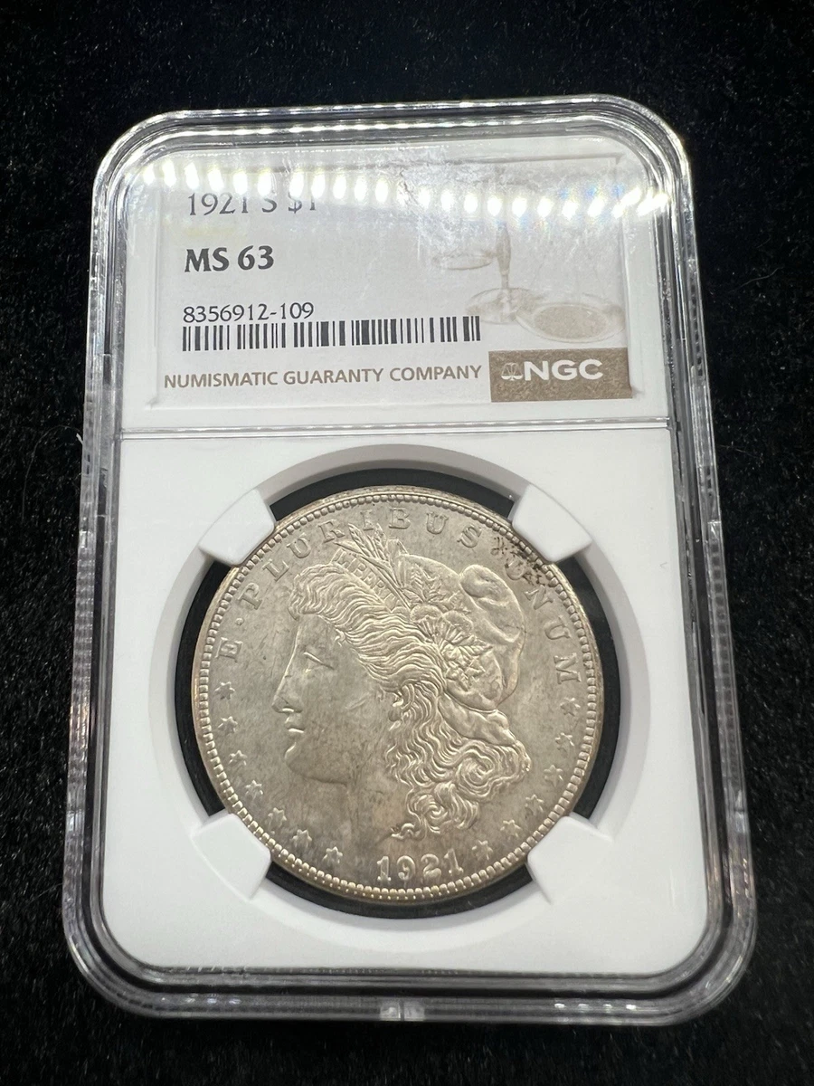 MS 63 Graded 1921 Year Morgan US Dollars (1878-1921) for sale | eBay