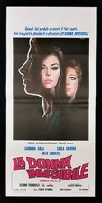 LA DONNA INVISIBILE locandina poster Giovanna Ralli Carla Gravina Moravia AB55