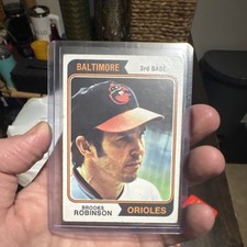 Topps 1974 Brooks Robinson #160 Baltimore Orioles MLB Baseball Card