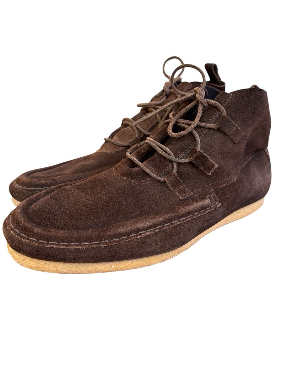 GUCCI SUEDE-WALLABEE DESERT BOOTS DARK-BROWN/w GUM SOLES MENS SIZE 11.5 D GUCCI SUEDE-WALLABEE DESERT BOOTS DARK-BROWN/w GUM SOLES  main image 3