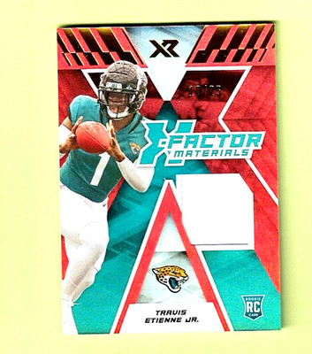 Travis Etienne Jr Rookie Jersey Relic 2021 XR X-Factor #XFM-TET RC #d /25 B83