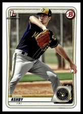 2020 Bowman Prospects Aaron Ashby Milwaukee Brewers #BP-57