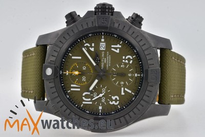 Breitling Avenger Chronograph 45 Night Mission V13317101L1X1 Green Dial