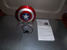 Marvel Avengers iHome Capt America Shield Bluetooth Speaker with cord  manual
