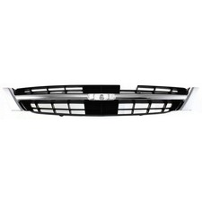 Grille For 97-99 Nissan Maxima Chrome Shell W Black Insert Plastic Grille For 97-99 Nissan Maxima Chrome Shell W Black Insert Plastic