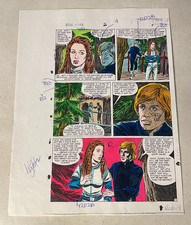 STAR WARS #90 comic art original color guide PRINCESS LEIA LUKE SKYWALKER Marvel | eBay US (Buy It Now)