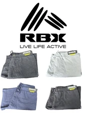 RBX Men's Sleepwear Fleece Shorts with Drawstring and Pockets - 4 colors