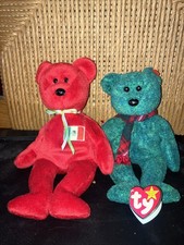 ty beanie babies- OSITO and WALLACE