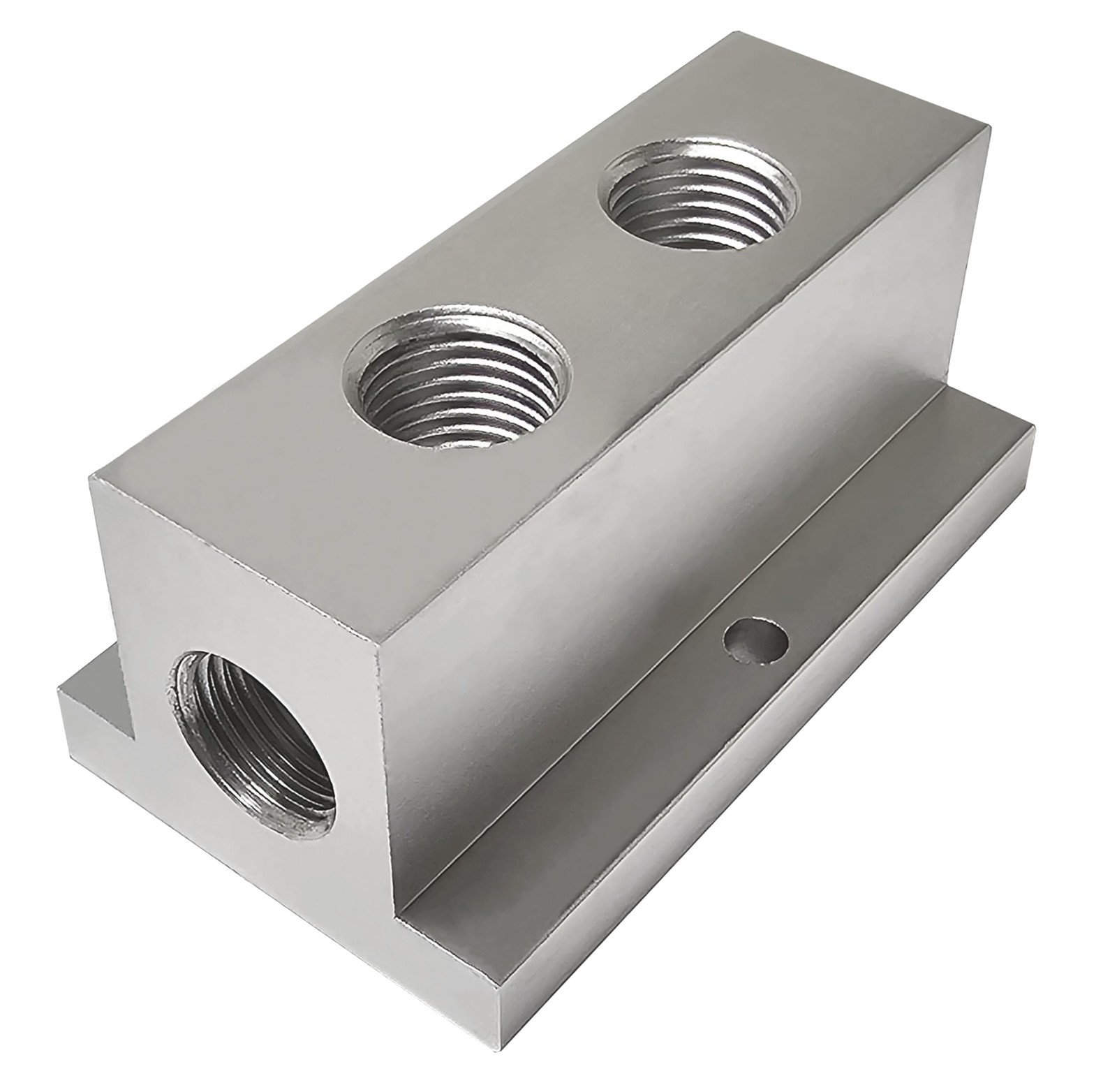 Outlet, 2 Way 4 Port Pneumatic Manifold Air Distribution Blo