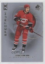 2020-21 SP Authentic Bounty Spectrum FX Sebastian Aho #S-14 e9p