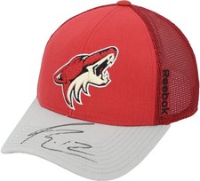 Paul Bissonnette Arizona Coyotes Autographed Garnet Reebok Cap