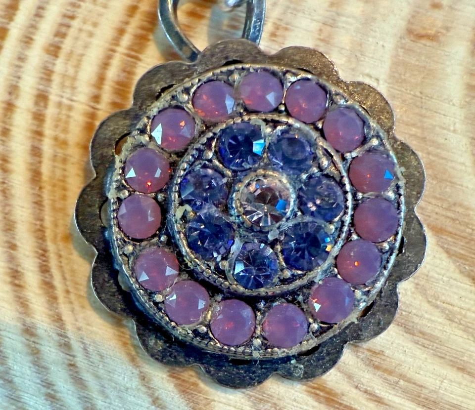 Lote de 2 Colgantes de Clip de Cristal Swarovski con Cierre de Langosta Envío Rápido Foto 2 de 4