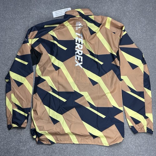Giacca a vento Adidas Terrex Parley Agravic Wind Dry da corsa taglia M nuova - Foto 2 di 12