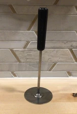 Vintage Lo-Heet Masher Stainless Black Handle 9”