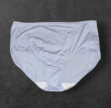 Hanes Blue High Waisted Silky Soft Granny Panties 9/2XL NOS
