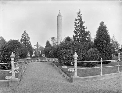 Cemetery Parnell's Grave Glasnevin Co Dublin Ireland c1900 OLD PHOTO