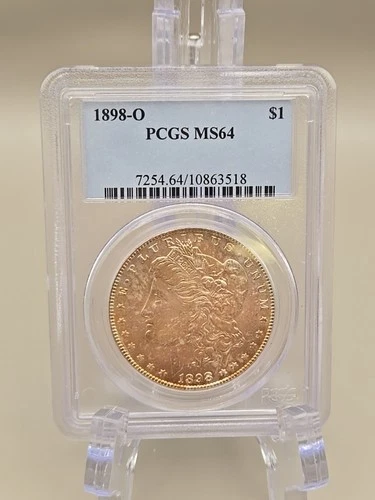 1898-O Morgan Silver Dollar $1 - PCGS MS64