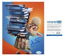 Jenny Slate "Zootopia" AUTOGRAPH Signed 'Bellwether' 8x10 Photo ACOA