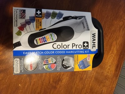 Wahl Color Pro Plus - Color Coded Haircutting Kit with 14 Guards, Case & More