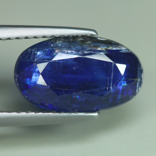 4,70 Cts_¡Deslumbrante!! Mejor Color_100% Natural Sin Calentar Azul Cianita_Mina de Nepal
