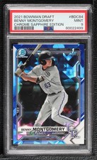 2021 Bowman Chrome Draft Sapphire Edition Benny Montgomery PSA 9 MINT 0q4s
