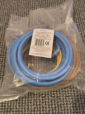 25mm x 5m Flexible Flexi Meter Tail Pack Blue & Brown Tails & 16mm Green/Yellow