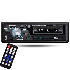 24V Car Radio Bluetooth Stereo MP3 Player Supports Hands-Free Calls FM Dual...