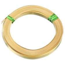 30Gauge/0.25mm 6mm Width 19.69 Feet Flat Brass Wires, Brass