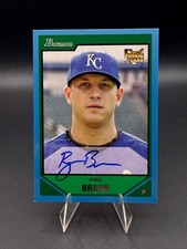 Ryan Braun Kansas City Royals 2007 Bowman Blue Auto /500 Rookie
