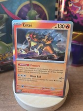 Entei 030/197 Holo Rare - Pokemon Obsidian Flames 