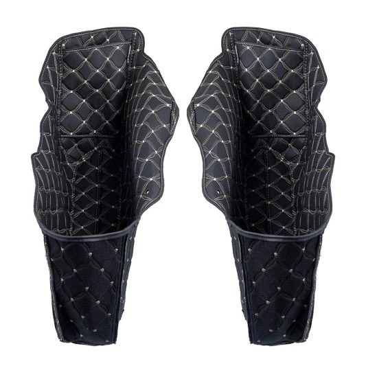 Forros de alforja de costura beige para bolsas cortas Advanblack Holeshot Performance Foto 3 de 4